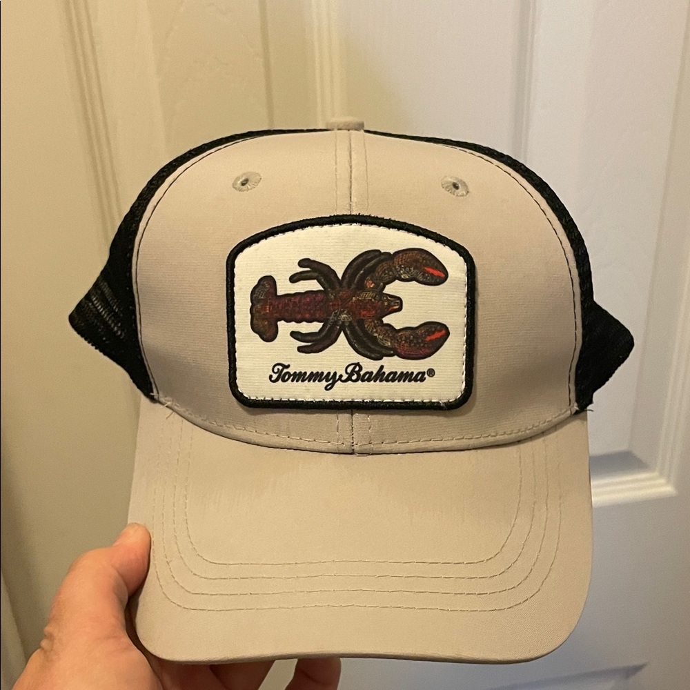 Tommy Bahama Tan and Black Lobster Hat